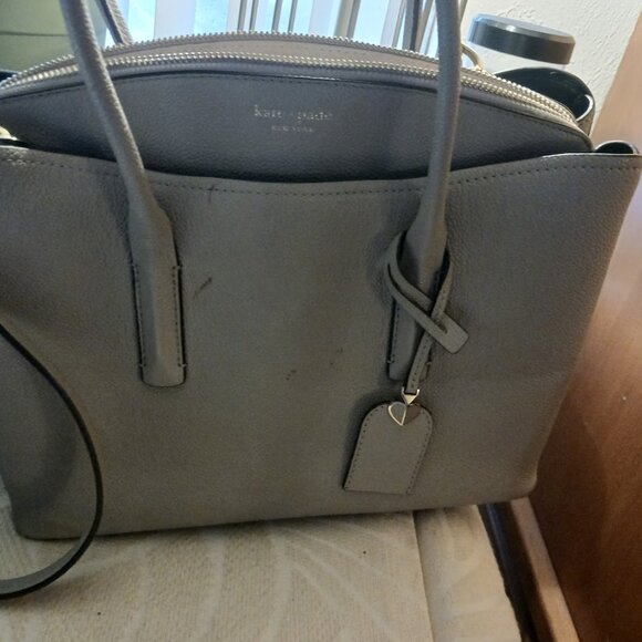 Kate Spade Cross Body purse or handbag beige color Good condition - Picture 5 of 11